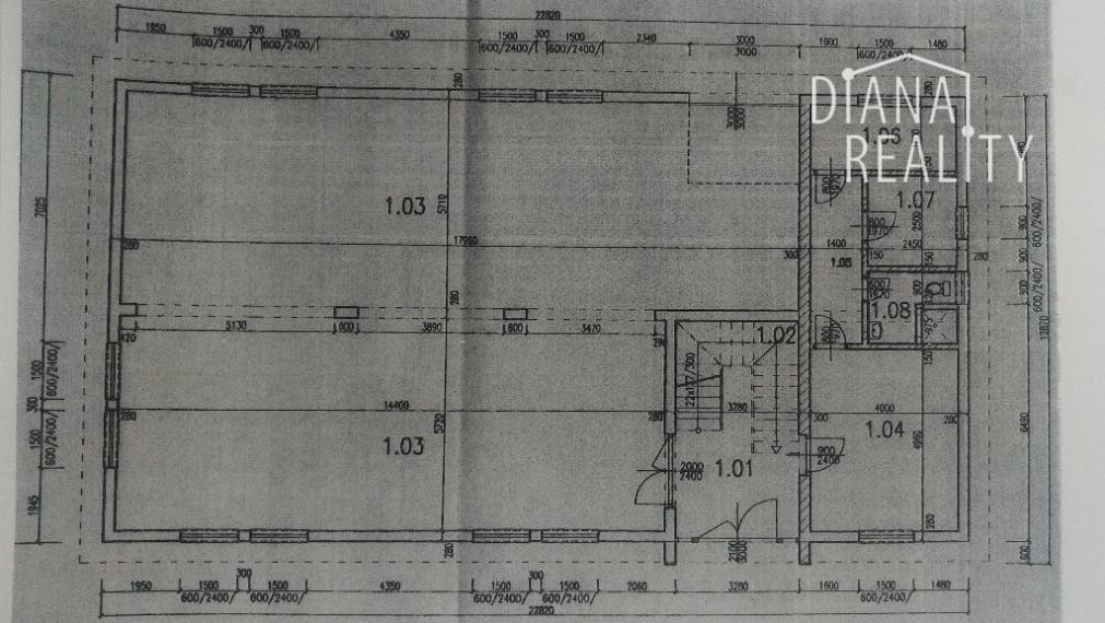 Administratívne a obchodné činnosti , služby , vrátane 2-izbového bytu