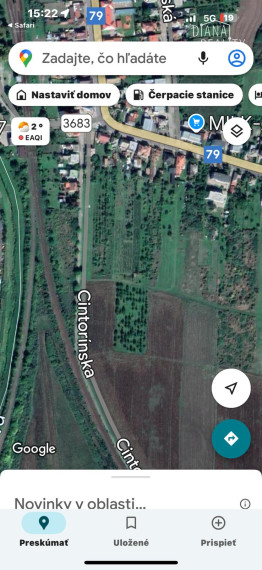 Predaj  investičného pozemku v Slovenskom Novom meste